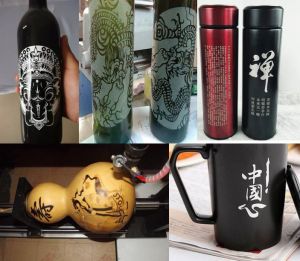 吐鲁番酒瓶葫芦工艺品激光雕刻机